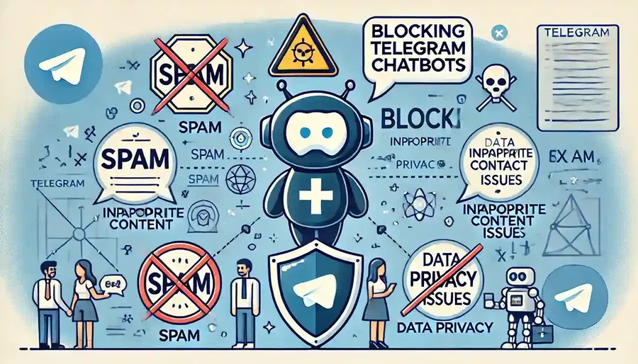 Preview image for Reasons for blocking Telegram chatbots